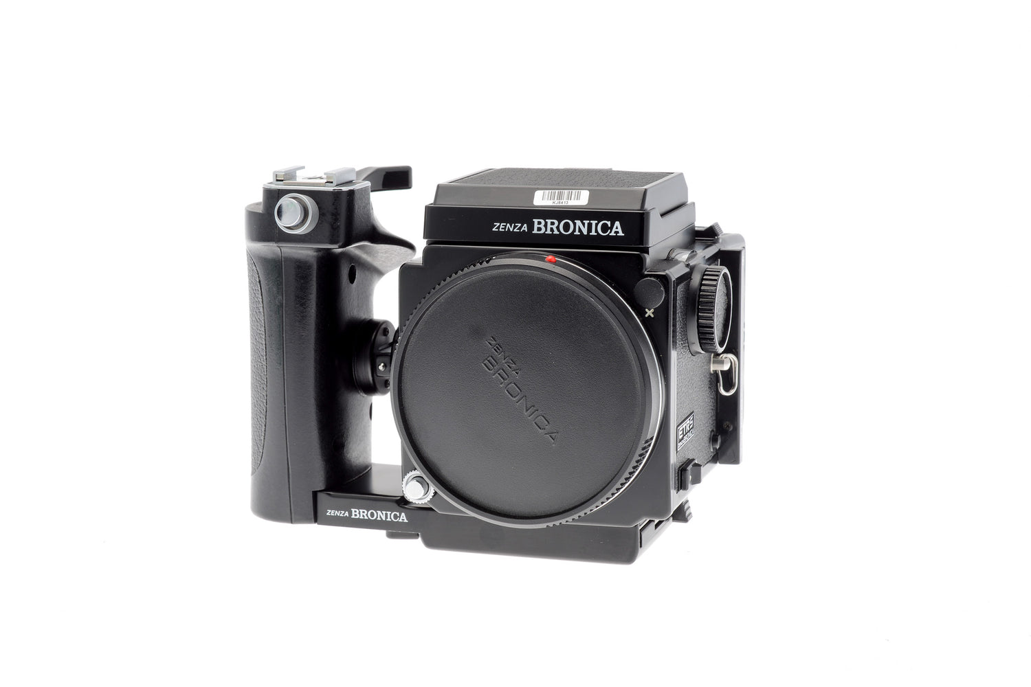 Zenza Bronica ETRS + Speed Grip-E + Waist Level Finder + 120 Film Back