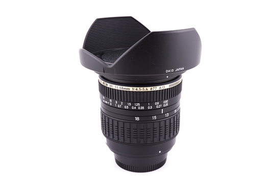 Tamron 11-18mm f4.5-5.6 Asph. LD SP IF DI II (A13) - Lens