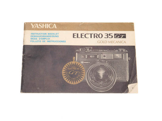 Yashica Electro 35 GT Instructions - Accessory