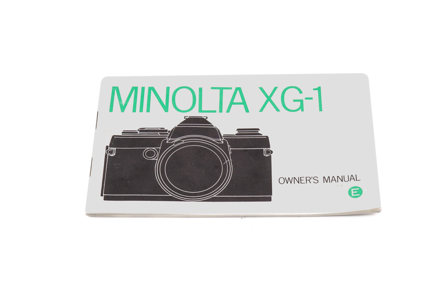 Minolta XG1 Instructions - Accessory