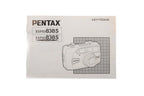 Pentax Espio 838/838 Quartz Date Instructions