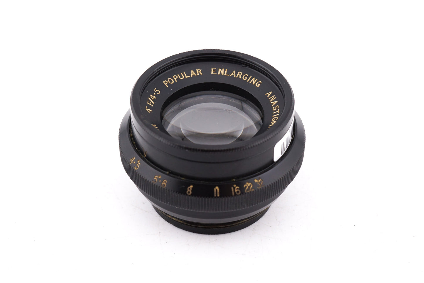Dallmeyer 4" f4.5 Popular Anastigmat - Lens