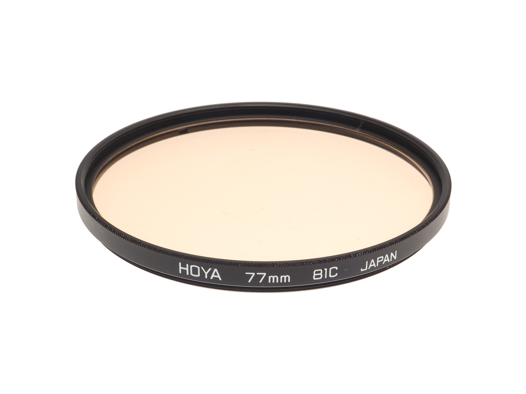 Hoya 77mm Color Conversion Filter 81C - Accessory