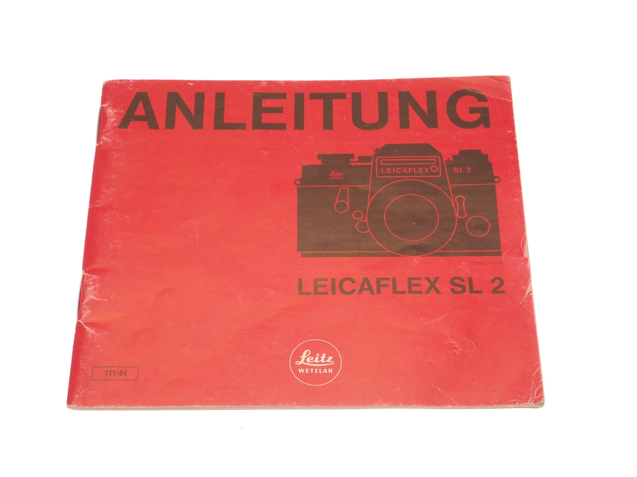 Leica Leicaflex SL2 Instructions Accessory Kamerastore