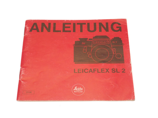 Leica Leicaflex SL2 Instructions