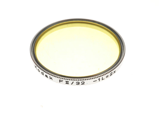 Kodak 32mm Yellow Filter FII/32 2x - Accessory
