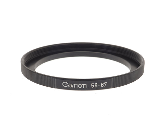 Canon 58-67mm Step-Up Ring - Accessory