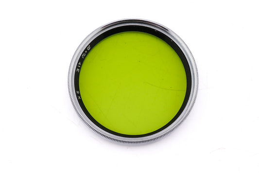 B+W 41mm Yellow-Green Filter 2x - Accessory