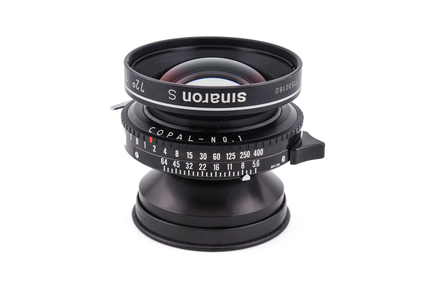 Sinar 210mm f5.6 Sinaron-S/Sironar-N MC (Shutter) - Lens