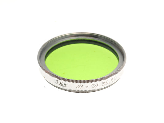 B+W 35.5mm Green Filter 3.5x - Accessory