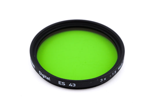 Heliopan 43mm Green Filter 3x -1.5 Grün 13 - Accessory