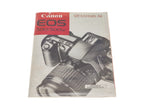 Canon EOS 500/500QD Instructions