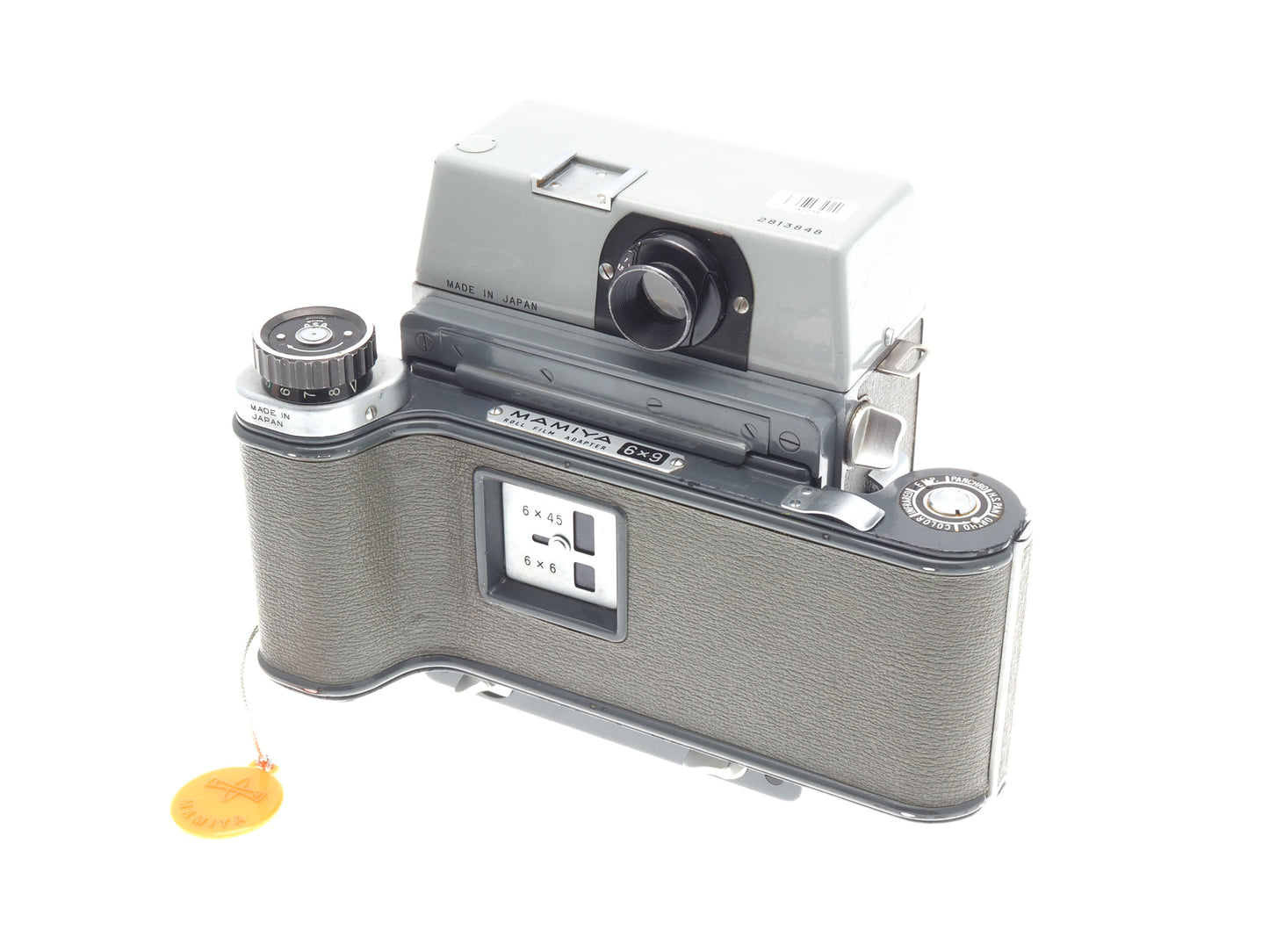 Mamiya Press + 90mm f3.5 Sekor + 6x9 Roll Film Adapter