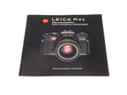 Leica R4s Factory Brochure