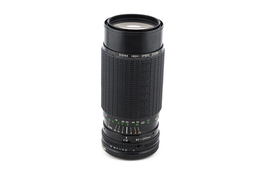 Sigma 80-200mm f3.5-4 High-Speed Zoom-C - Lens