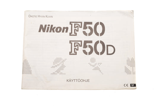 Nikon F50/F50D Instruction Manual