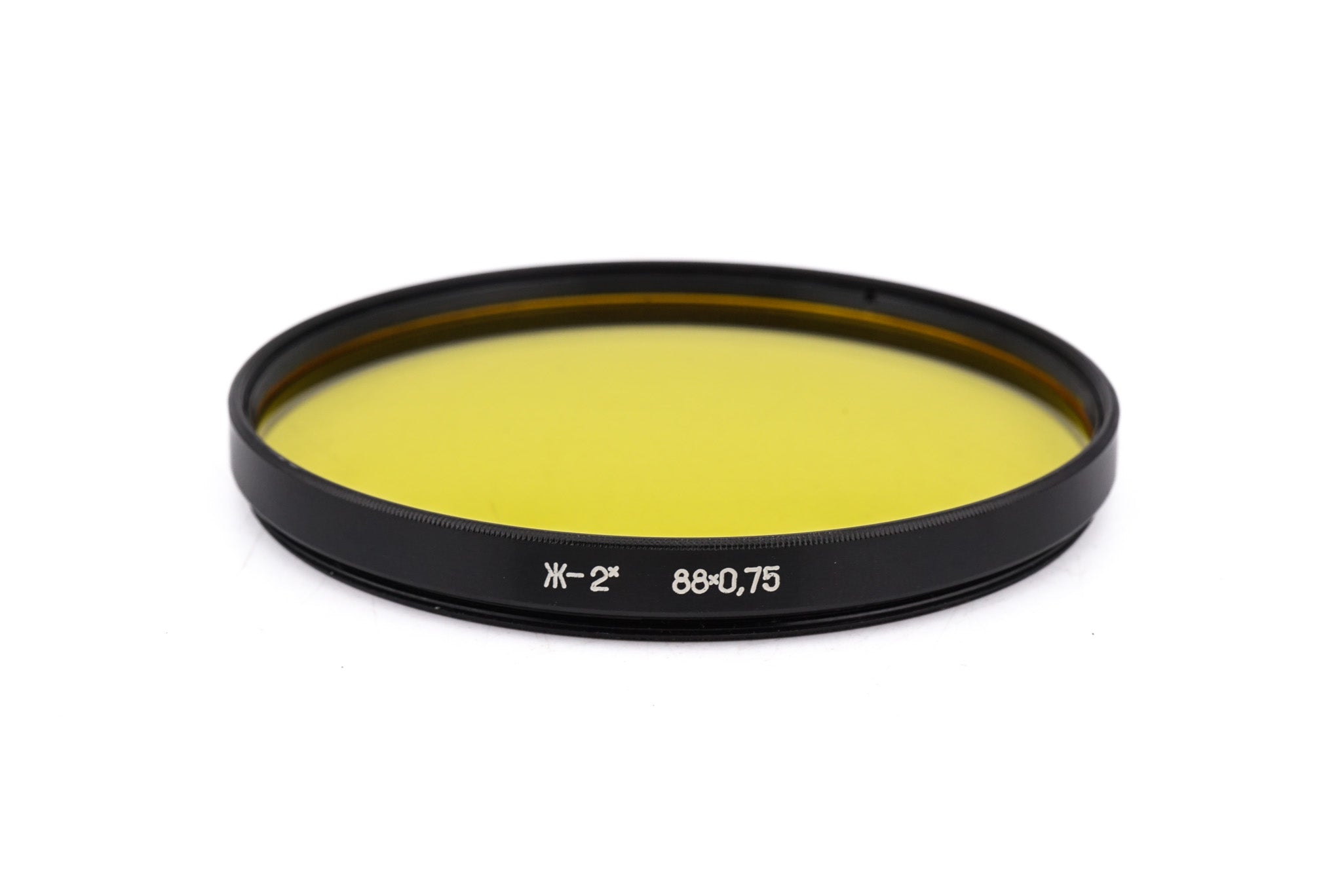 KMZ 88mm Yellow Filter Ж-2x - Accessory – Kamerastore