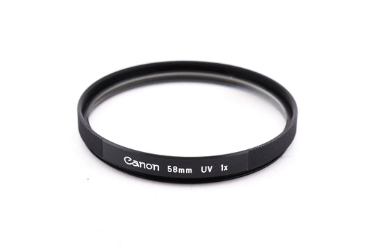 Canon 58mm UV Filter 1x - Accessory