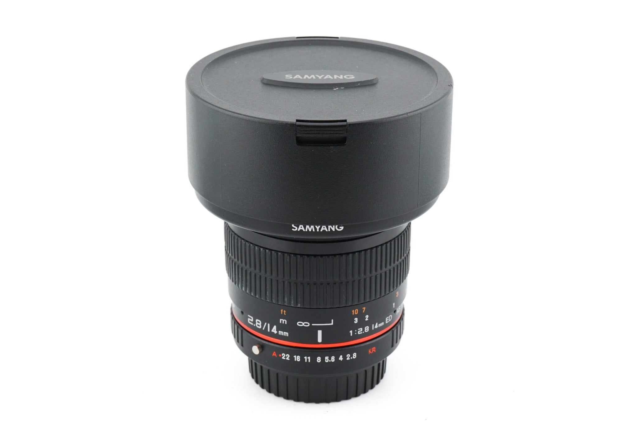 高評価新品SAMYANG 14mm F2.8 ED AS IF UMC Canonマウント レンズ(単焦点)