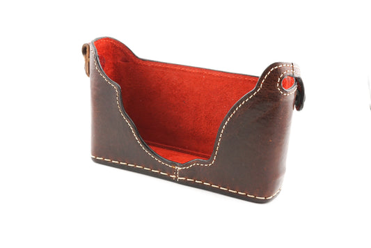 LuigiCases Leather Half Case for Leica CL - Accessory