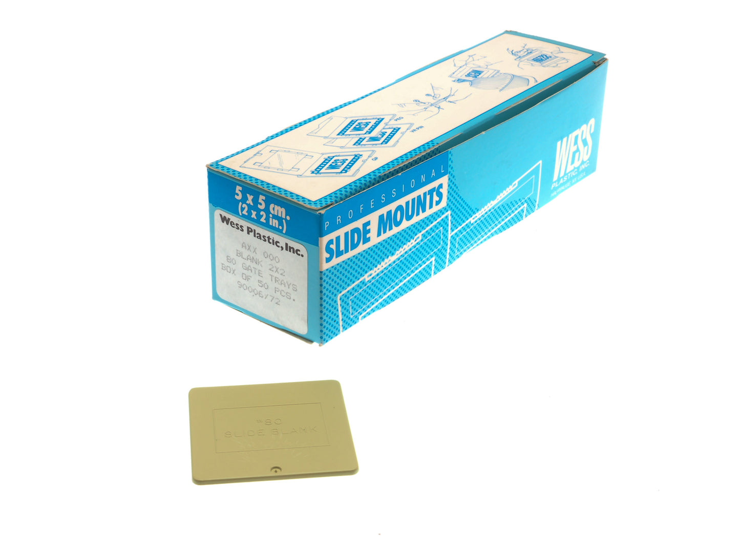 Wess 35mm Slide Blanks AXX 000 - Accessory