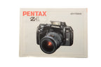 Pentax Z-1 Instruction Manual
