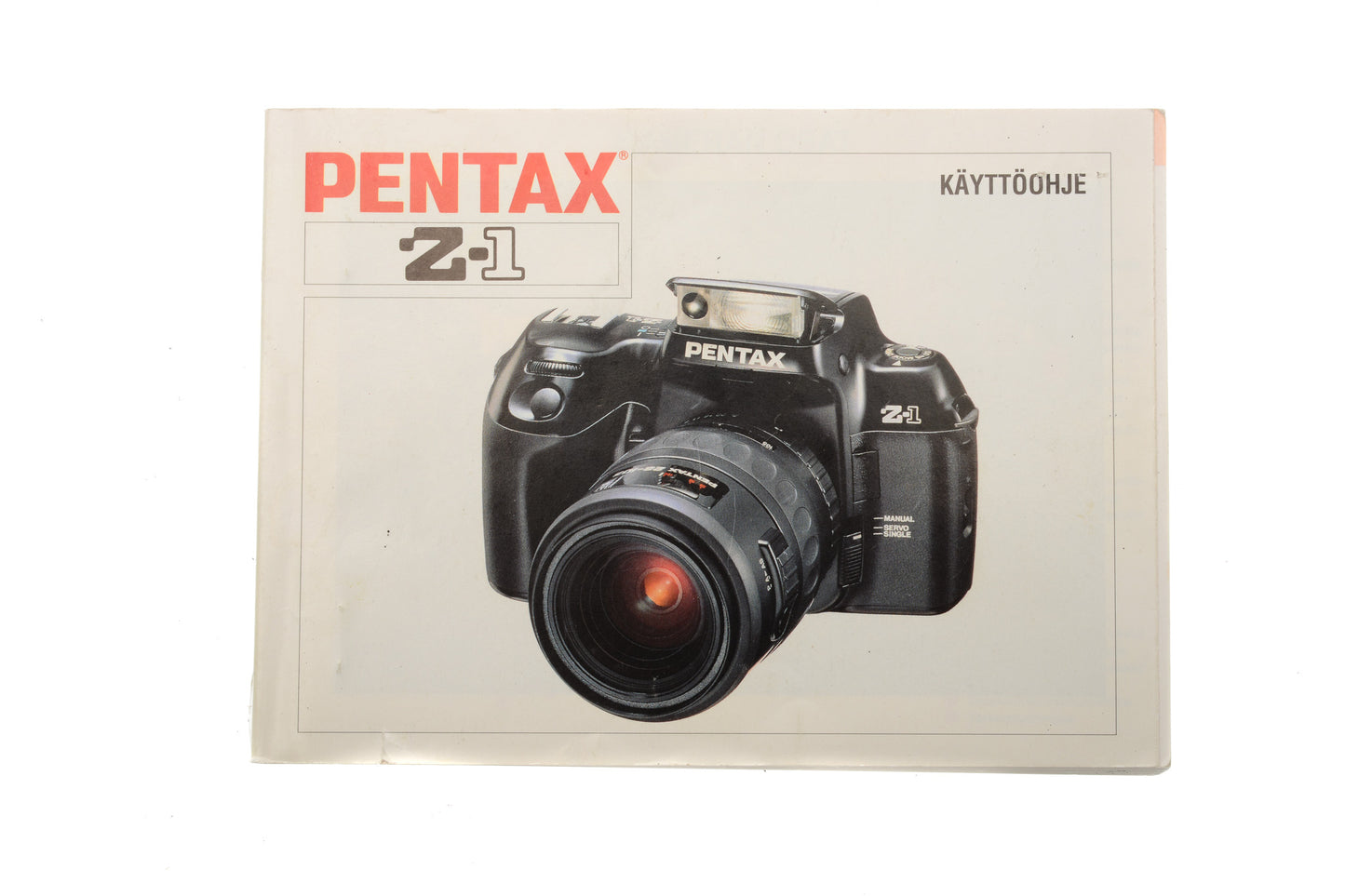Pentax Z-1 Instruction Manual