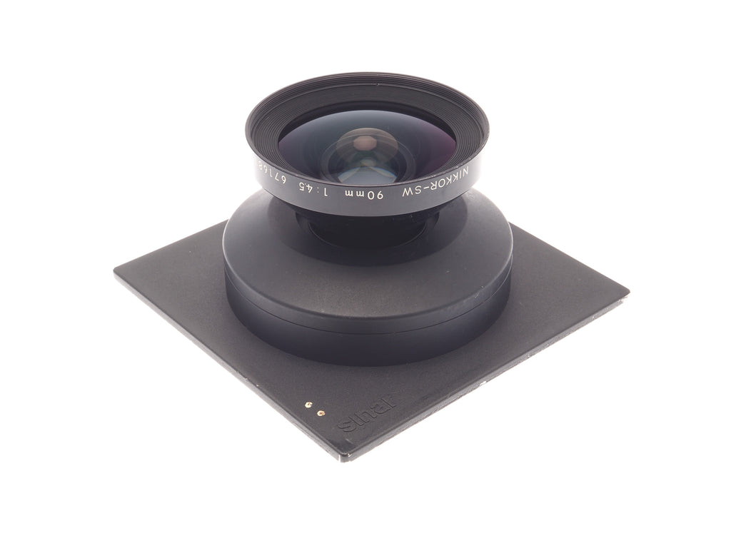 Nikon 90mm f4.5 Nikkor-SW (Sinar DB)