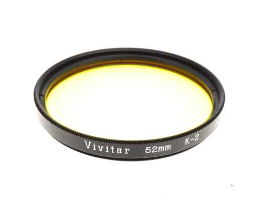 Vivitar 52mm Yellow Filter K2 Copy - Accessory