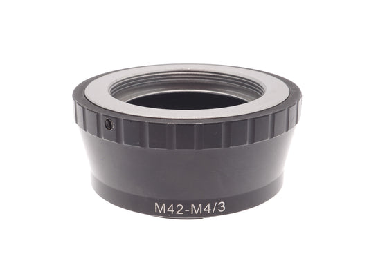 Generic M42 - Micro Four Thirds (M42 - M4/3) Adapter - Lens Adapter