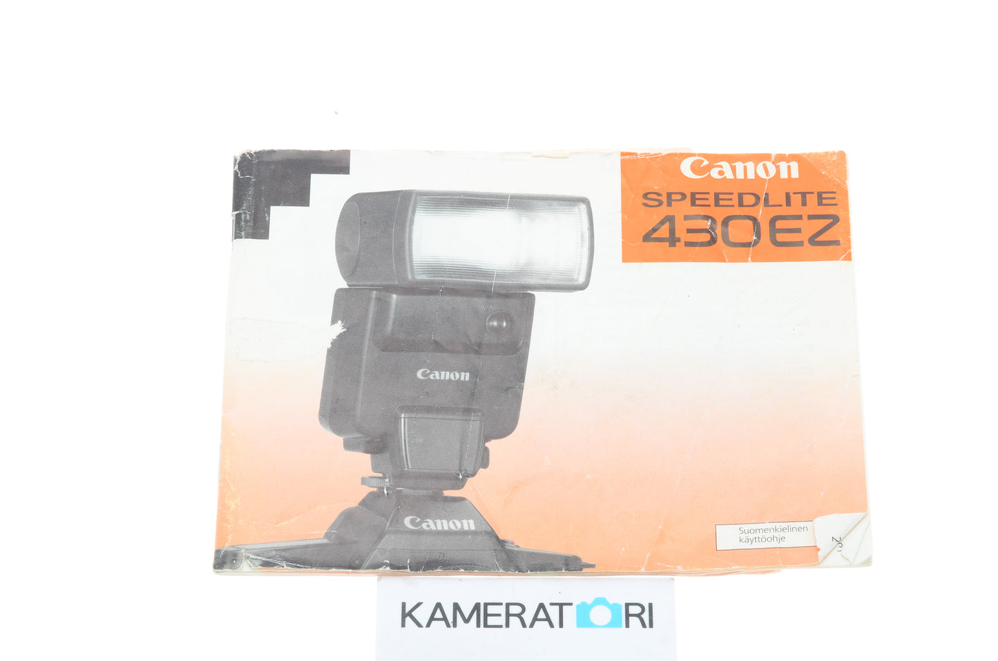 Canon 430EZ Speedlite Instructions