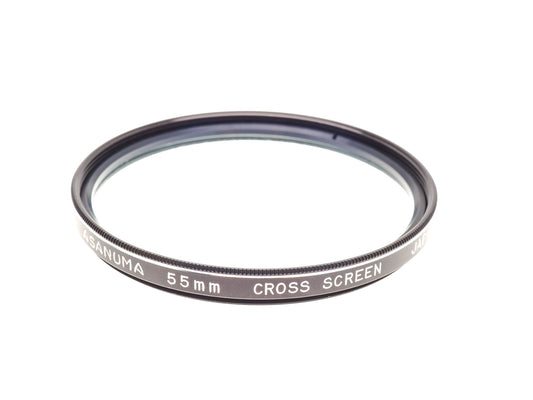 Asanuma 55mm Cross Screen Filter - Accessory