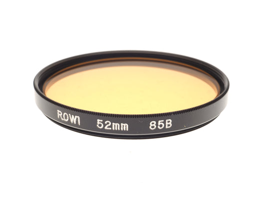 Rowi 52mm Color Correction Filter 85B - Accessory