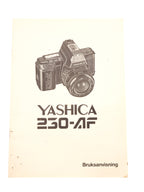 Yashica 230-AF Instructions