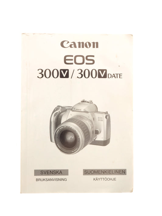 Canon EOS 300V / 300V Date Instruction Manual