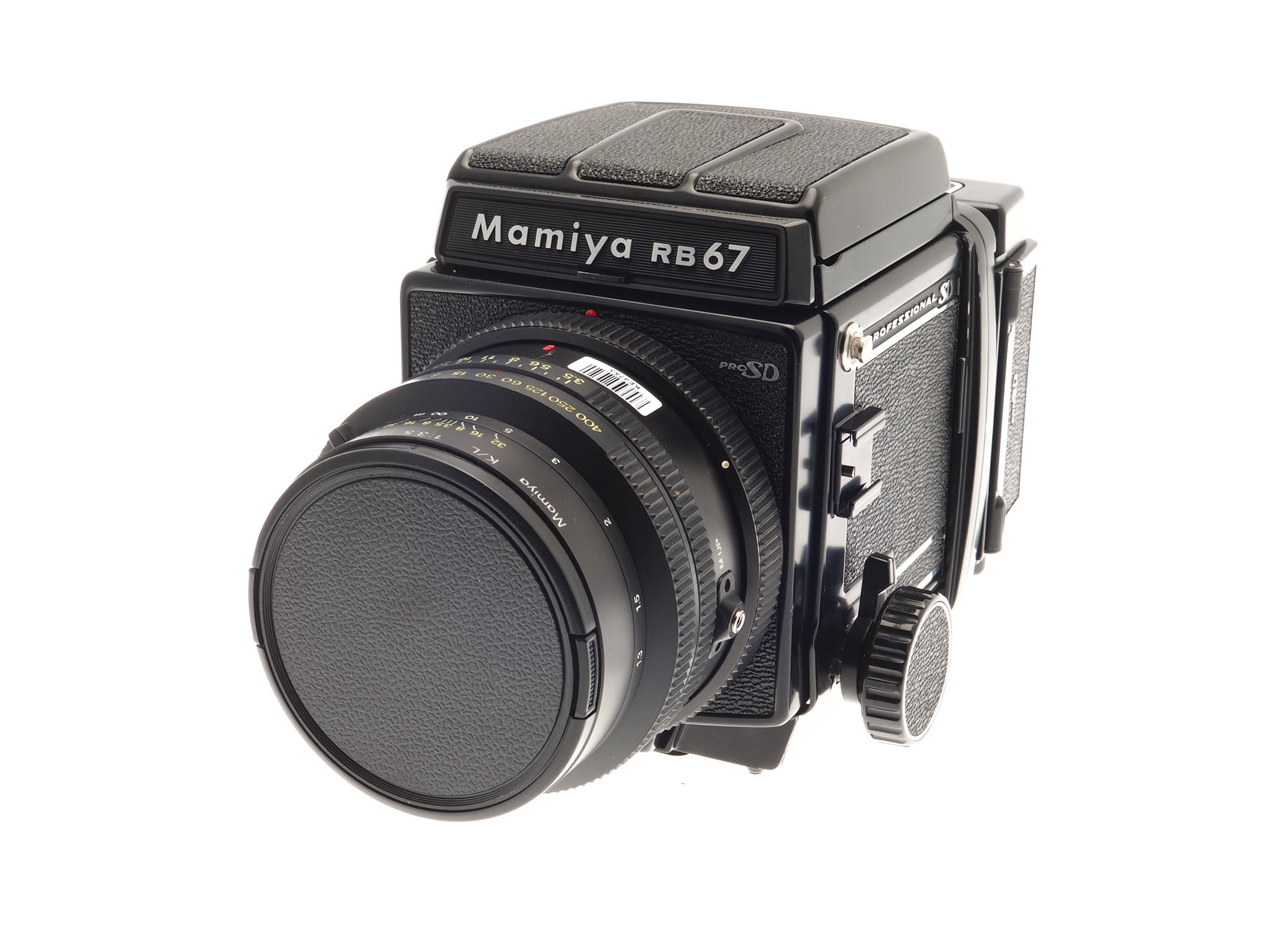 Mamiya RB67 Pro SD + 120 Pro-SD 6x7 Film Back + 127mm f3.5 L K/L +