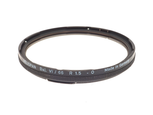Heliopan Baj VI/66 R 1.5 - O Warm Skylight Filter