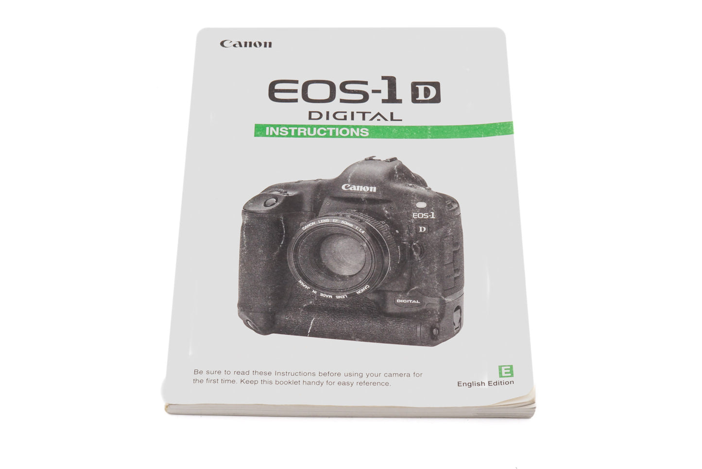 Canon 1D Instructions - Accessory