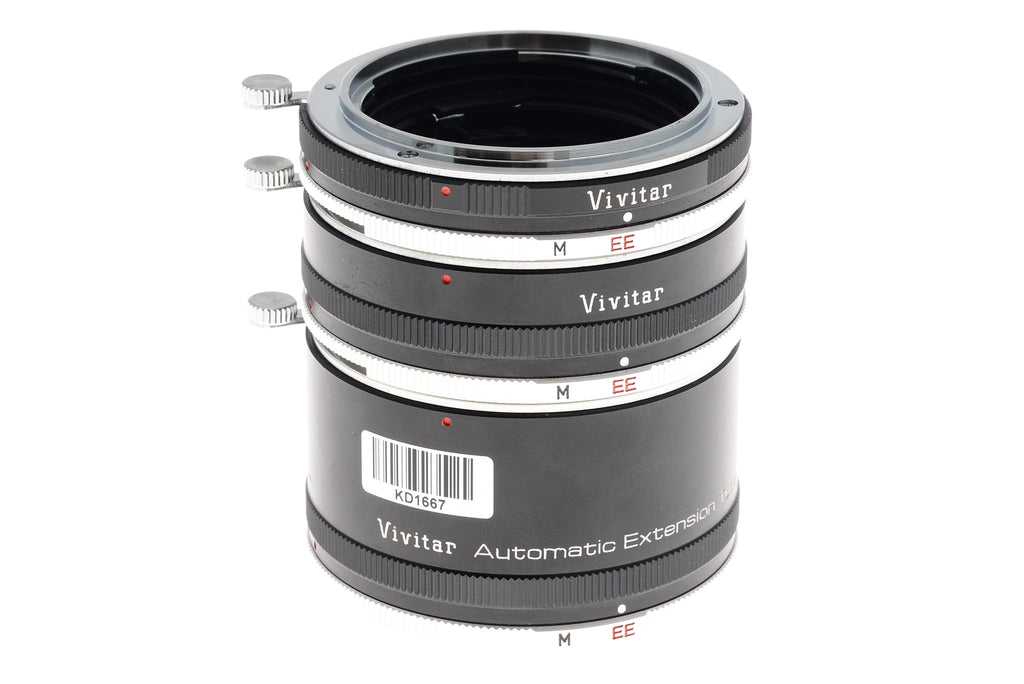 Vivitar AT-7 Auto Extension Tube Set
