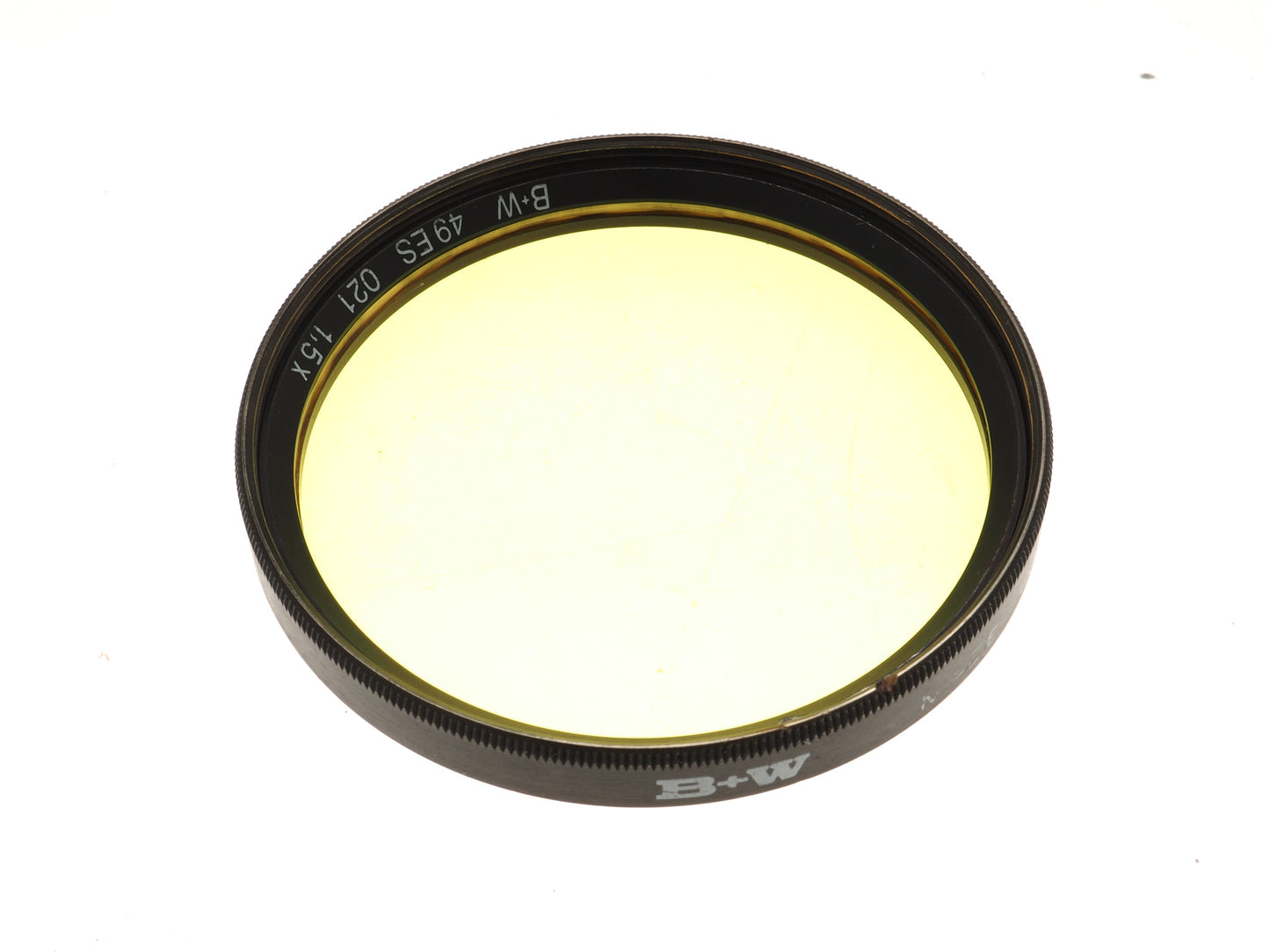 B+W 49mm Yellow Filter 021 1.5x - Accessory