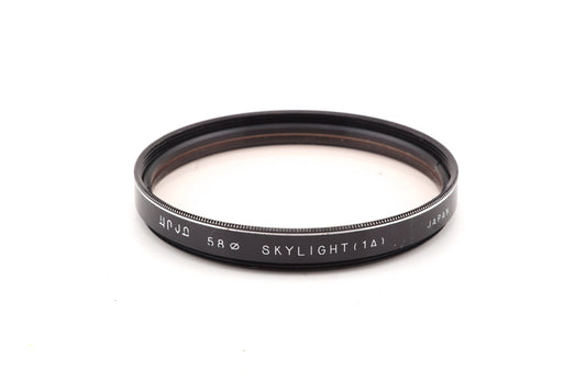 Hoya 58mm Skylight Filter 1A - Accessory