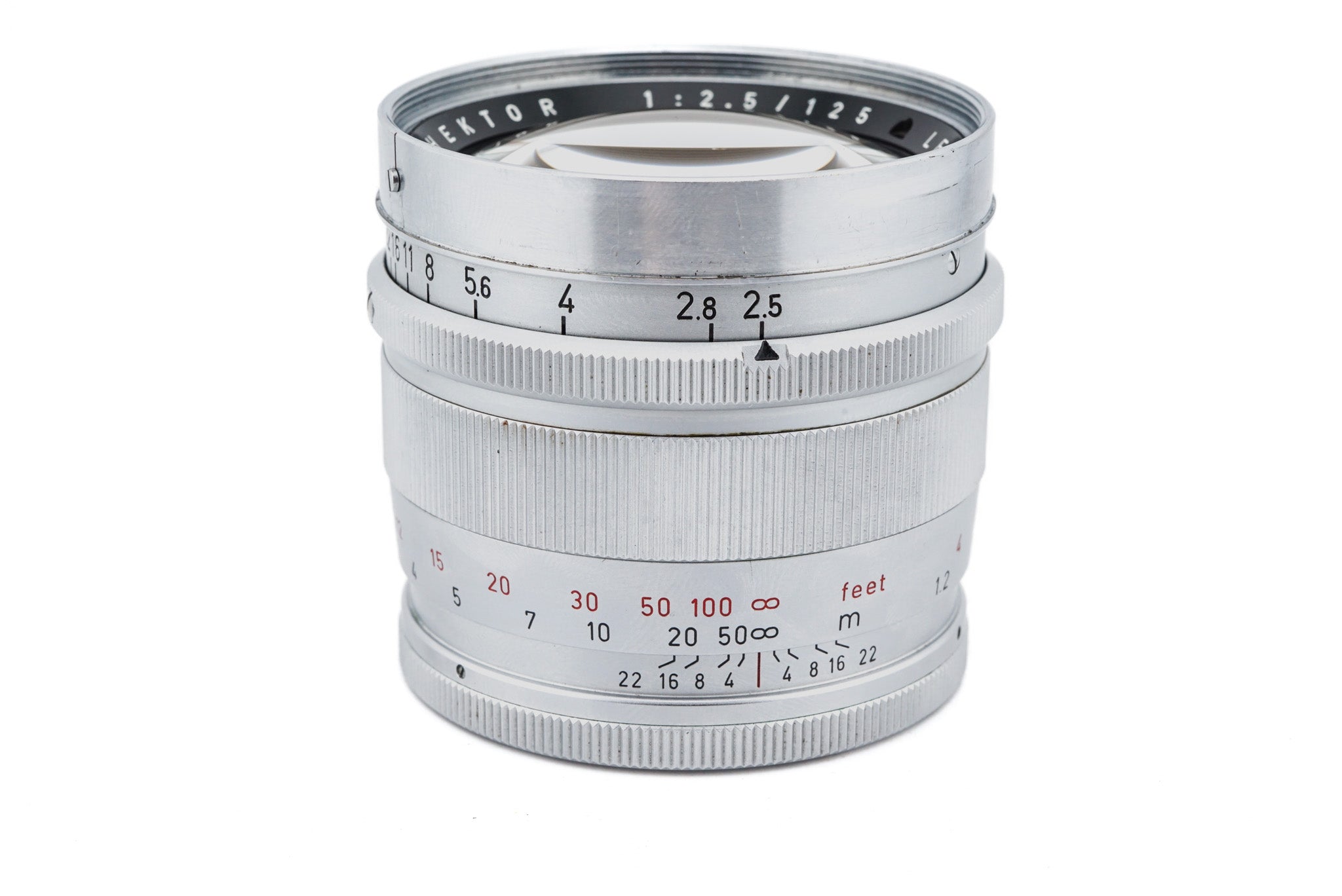 Leica 12.5cm f2.5 Hektor (HIKOO / 11532 / 11032) - Lens