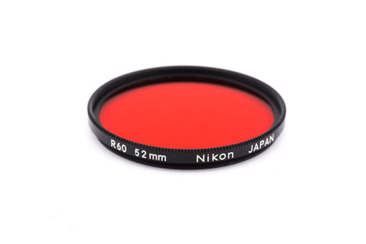 Nikon 52mm Red Filter R60 - Accessory