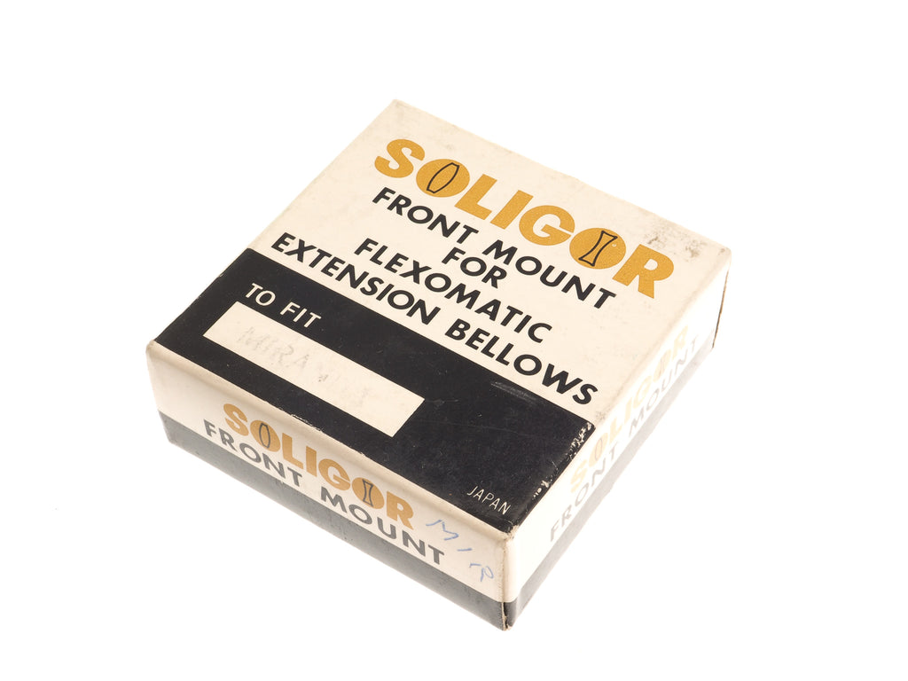 Soligor Front Mount for Flexomatic Extension Bellows to Miranda
