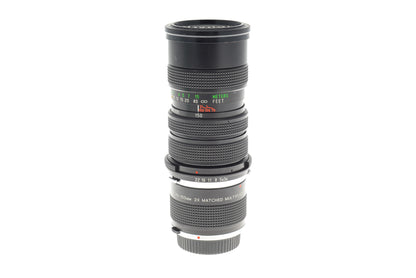 Vivitar 70-150mm f3.8 Close Focusing Auto Zoom + 70-150mm 2x Matched Multiplier