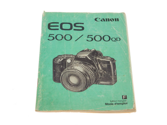 Canon EOS 500N/500NQD Instructions