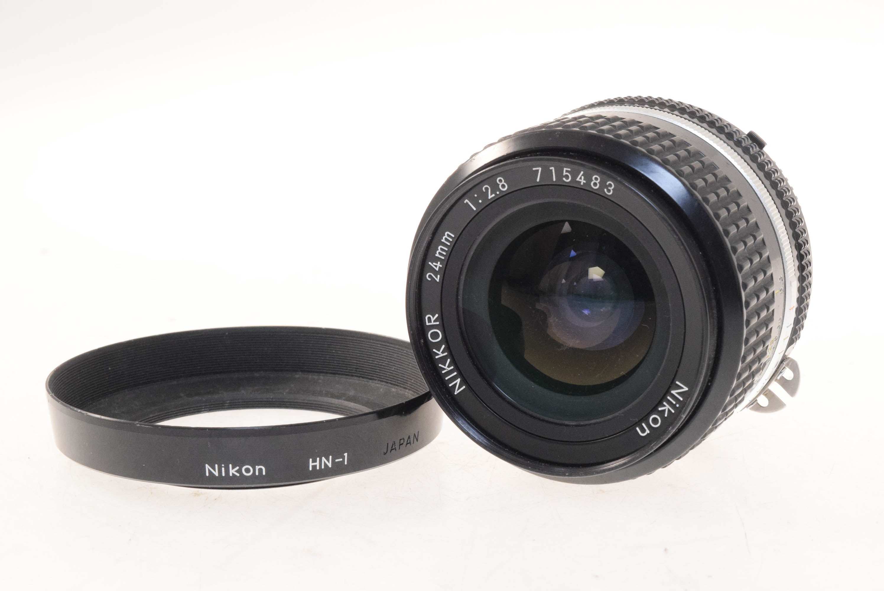新品限定品【美品】Nikon Ai-s NIKKOR 24mm F2.8 広角単焦点 レンズ(単焦点)
