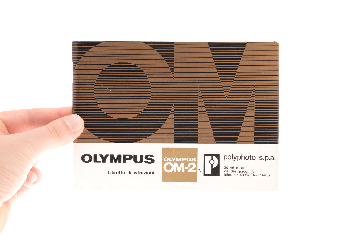 Olympus OM-2 Libretto di istruzioni