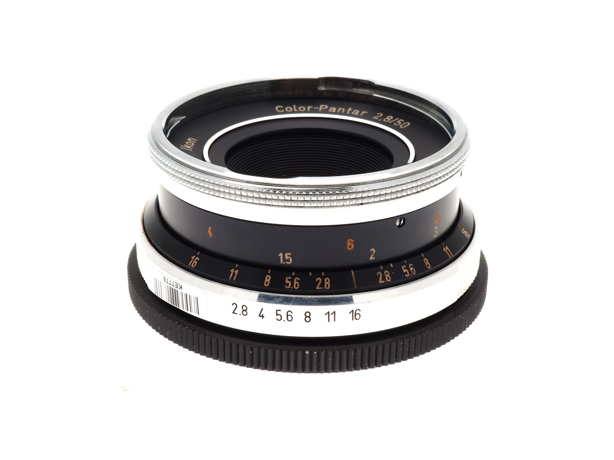 Zeiss Ikon 50mm f2.8 Color-Pantar - Lens