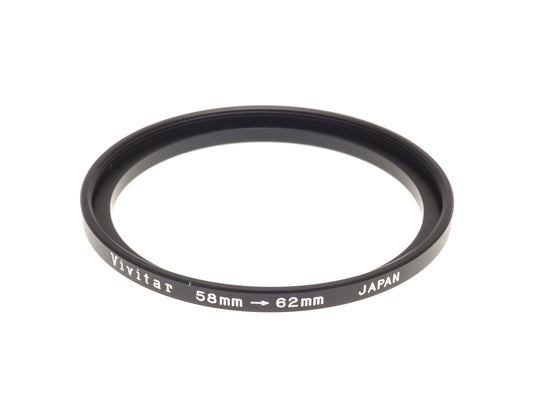 Vivitar 58-62mm Step-Up Ring - Accessory